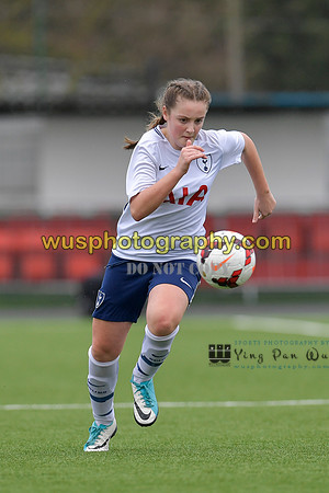 20180415-164359E Queens Park Rangers Girls U16 v Tottenham Hotspur Girls U15