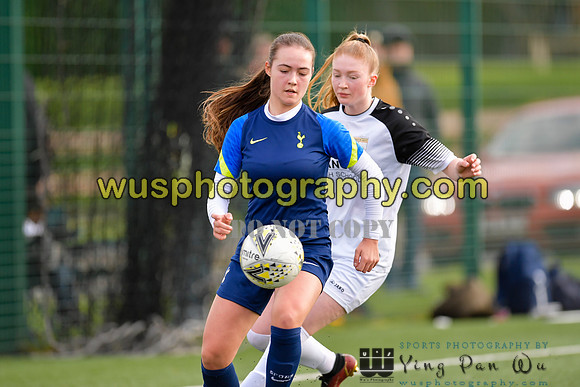 20220129-140417 London Bees Academy U16 v Tottenham Hotspur Women FC JTP U16