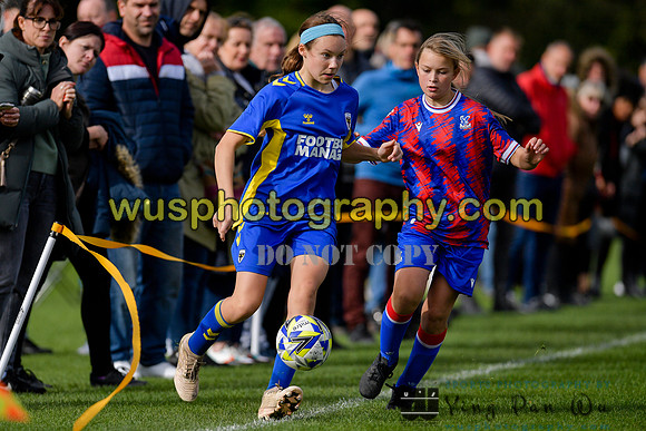 20221015-115312H AFC Wimbledon Girls U14 v Crystal Palace FC Girls U14