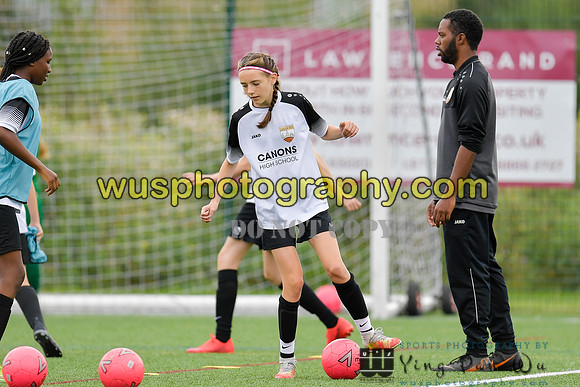 20210821-093724 London Bees Academy U14 v Kent Football United Girls U14