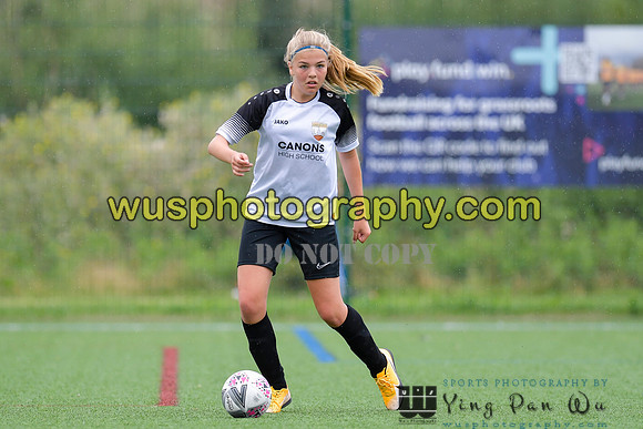 20210821-104121 London Bees Academy U14 v Kent Football United Girls U14