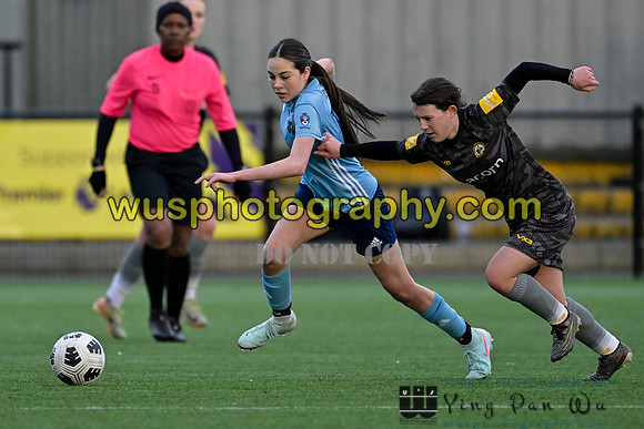20250316-171910 Cray Wanderers Youth FC Girls U15 v Hashtag United Girls U15