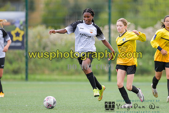 20210821-101148B London Bees Academy U14 v Kent Football United Girls U14