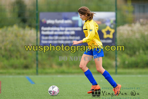 20210821-110626B London Bees Academy U14 v Kent Football United Girls U14