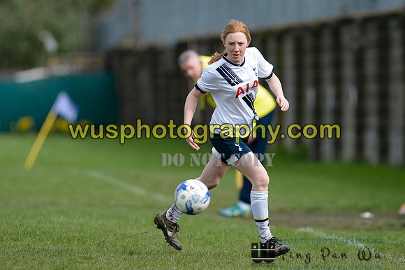 20160409-110159-2 Tottenham Hotspur Girls U14 v Hemel Hempstead Town Girls U14