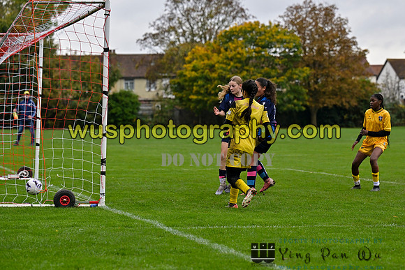 20241102-124830 Sutton United Girls U13 v Hartland Girls Academy U13
