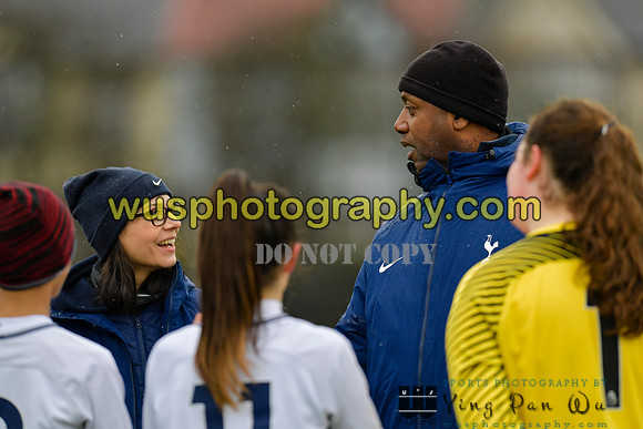 20180203-105645A Tottenham Hotspur Girls U13 v Pro Direct Academy BXB Girls U13 White