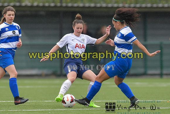 20180415-154642D Queens Park Rangers Girls U16 v Tottenham Hotspur Girls U15