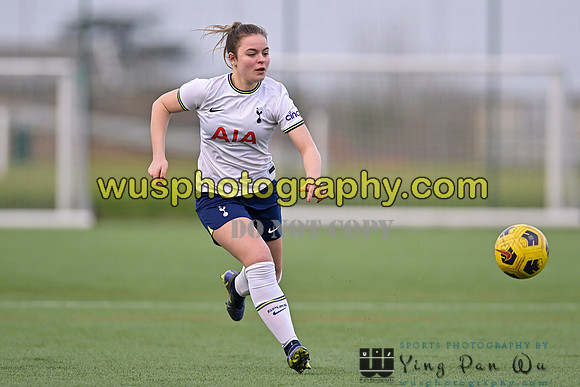 20230201-153144E Tottenham Hotspur Women FC WSL Academy U21 v Ipswich Town Women FC U21