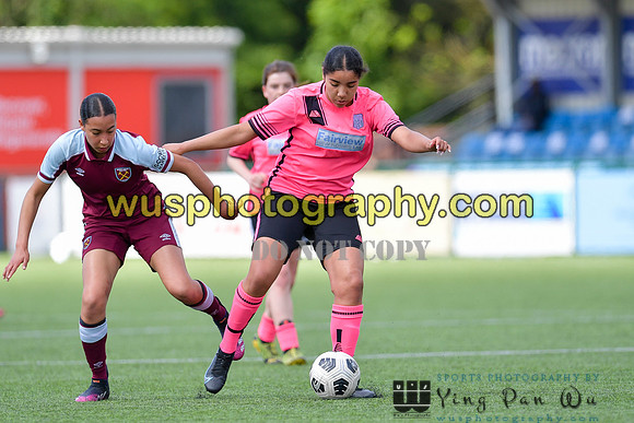 20220521-141831 West Ham United Academy Girls U16 v Haringey Girls Academy U16
