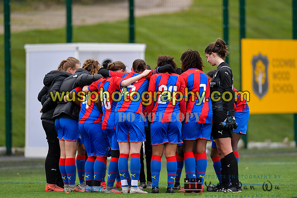 20211127-121046 Crystal Palace FC Girls U16 v Leicester City Women's FC Blues U16