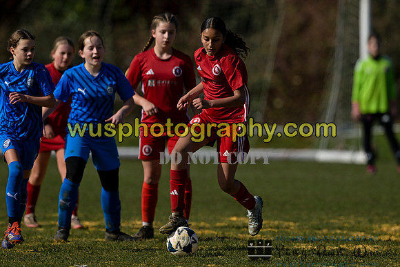 20250301-113300 Welling United Academy Girls U12 v Soccer Elite FA Girls U12