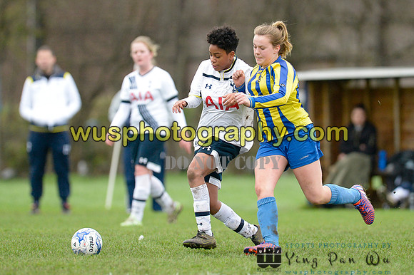 20160206-121353-5 Tottenham Hotspur Girls U14 v Harvesters FC Girls U14