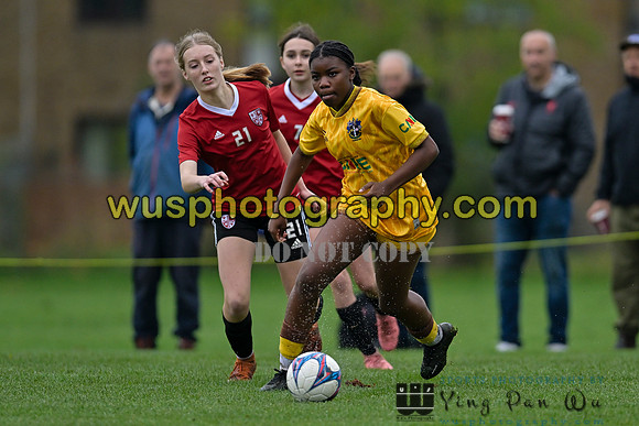 20241102-095954 Sutton United Girls U14 v Woking FC Girls U14