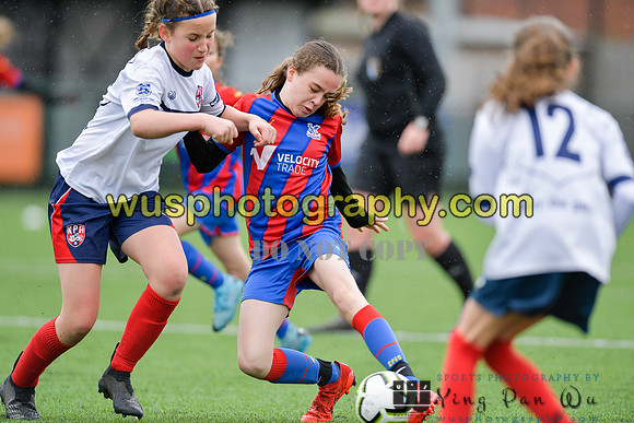 20220313-121605 Crystal Palace FC Girls U12 v Kew Park Rangers Girls U12 Reds