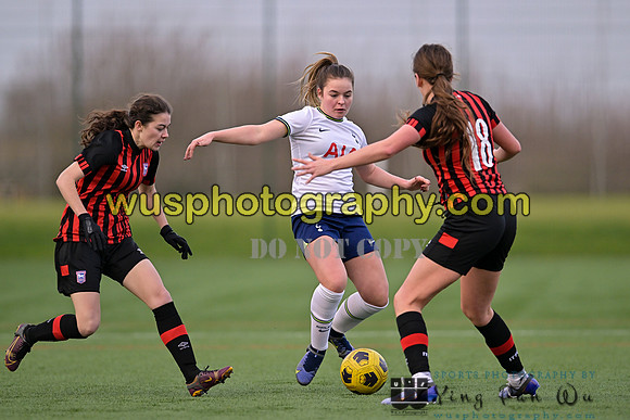 20230201-154336A Tottenham Hotspur Women FC WSL Academy U21 v Ipswich Town Women FC U21