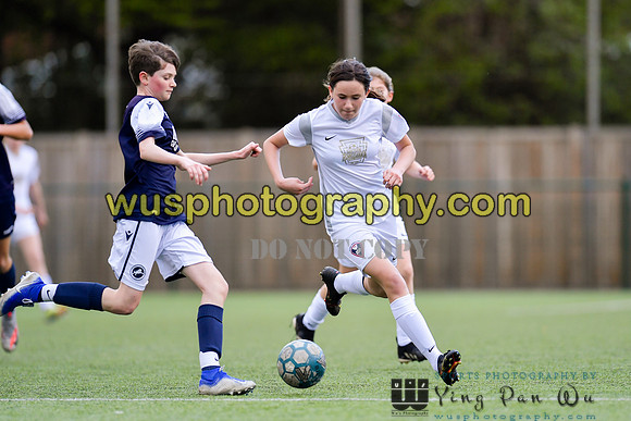 20220413-183230 Millwall Lionesses U14 v Eastern Pennsylvania Youth Soccer