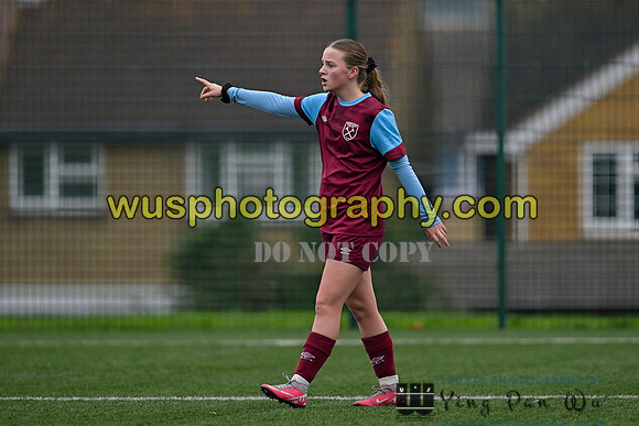20241109-101500 West Ham United Performance Claret Girls U14 v Oxford United Girls U14