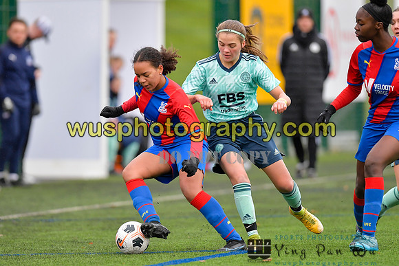 20211127-121723 Crystal Palace FC Girls U16 v Leicester City Women's FC Blues U16