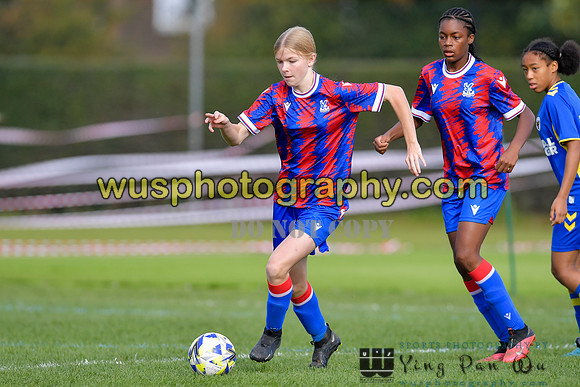 20221015-114331C AFC Wimbledon Girls U14 v Crystal Palace FC Girls U14