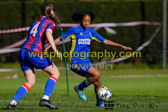 20221015-105442 AFC Wimbledon Girls U14 v Crystal Palace FC Girls U14
