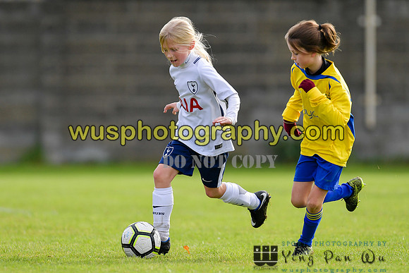 20171028-111604 Tottenham Hotspur Girls U11 v St Albans City Youth Girls U11 South
