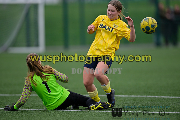 20241109-102843D West Ham United Performance Claret Girls U14 v Oxford United Girls U14