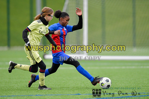 20220122-150613 Crystal Palace FC Girls U12 v Arsenal FC Girls U12