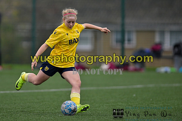 20241109-115611 West Ham United Performance Claret Girls U14 v Oxford United Girls U14
