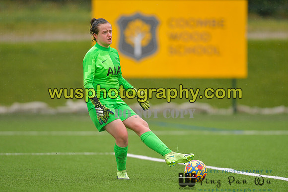 Crystal Palace FC Girls U14 v Tottenham Hotspur Women FC JTP U1420220219-125732