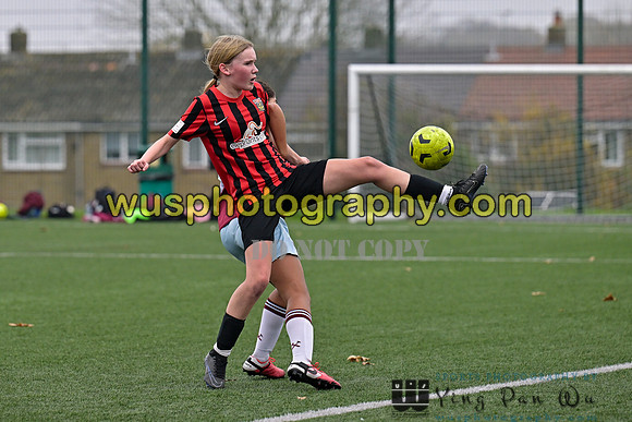 20241130-102128 West Ham United Warriors Girls U14 v Fareham Town Youth FC Girls U14
