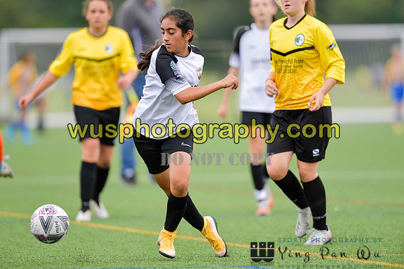 20210821-103419A London Bees Academy U14 v Kent Football United Girls U14