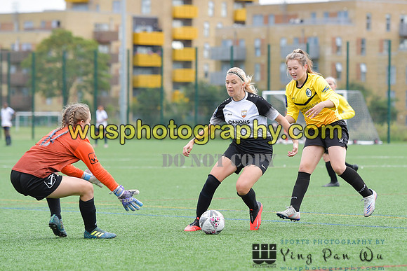 20210821-100458 London Bees Academy U14 v Kent Football United Girls U14