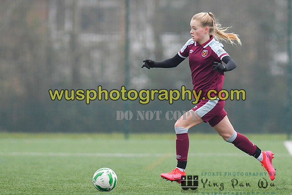 20220115-133701 West Ham United Academy Girls U14 v Notts County FC Girls U14