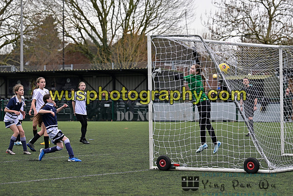 20250222-110848 Millwall Lionesses U12 v New Level Soccer Girls U12