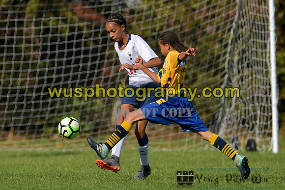 20181007-112909A Tottenham Hotspur Girls U14 v White Star Boys U14