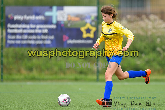 20210821-110626A London Bees Academy U14 v Kent Football United Girls U14