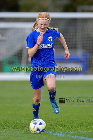 20221015-115046B AFC Wimbledon Girls U14 v Crystal Palace FC Girls U14