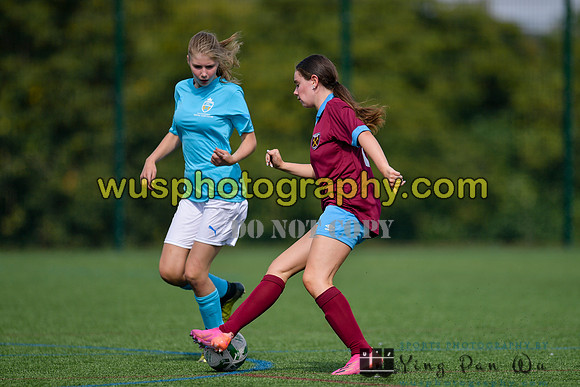 20210911-135143 West Ham United Girls U14 v South Gloucestershire JPL RTC U14