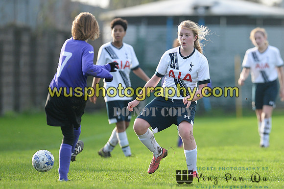 20151219-102812 Tottenham Hotspur Girls U14 v Garston Girls U14 Pumas