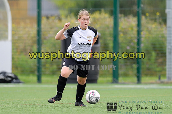 20210821-101808 London Bees Academy U14 v Kent Football United Girls U14