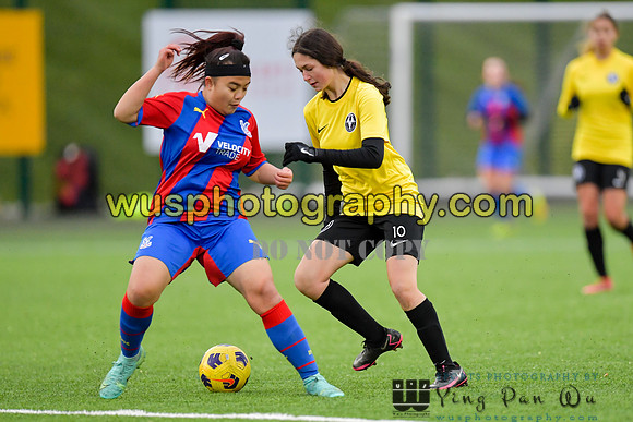 20211127-151151C Crystal Palace FC Girls U14 v Watford Ladies FC Hornets U14