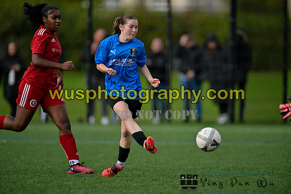 20241019-114054B Welling United Academy Girls U15 v Cray Valley PM FC Girls U15