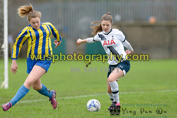 20160206-112742 Tottenham Hotspur Girls U14 v Harvesters FC Girls U14