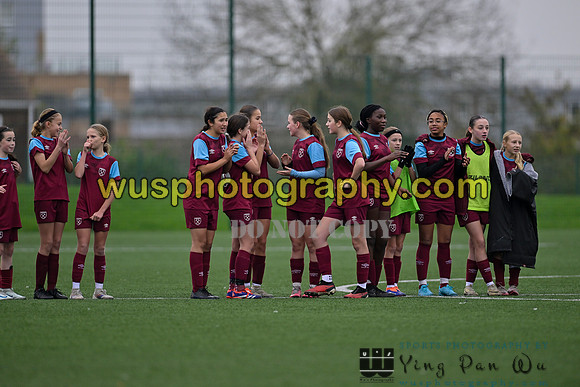 20241109-115326 West Ham United Performance Claret Girls U14 v Oxford United Girls U14