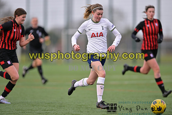 20230201-151420E Tottenham Hotspur Women FC WSL Academy U21 v Ipswich Town Women FC U21