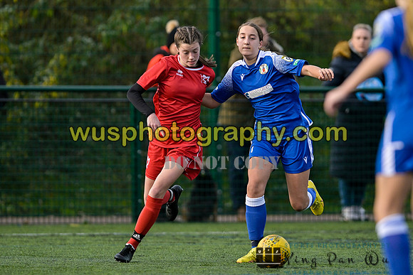 20221126-130437 Grays Athletic FC Girls U14 v MK Dons FC Girls U14