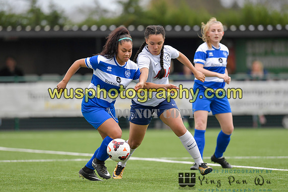 20180415-152344 Queens Park Rangers Girls U16 v Tottenham Hotspur Girls U15