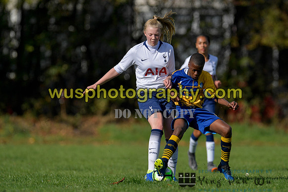 20181007-112816A Tottenham Hotspur Girls U14 v White Star Boys U14
