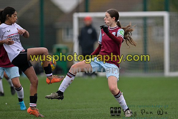 20241109-132510 West Ham United Warriors Girls U16 v Charlton Athletic Academy Girls U16